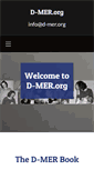 Mobile Screenshot of d-mer.org